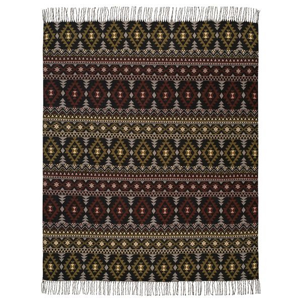 Плед, коричневый/желтый 150x200 см IKEA HELGUN ХЕЛЬГУН 305.029.34 - фото 4