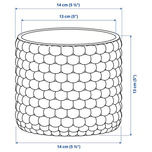 IKEA, дополнительный ракурс - схема-чертеж с размерами