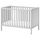 Кроватка детская, серый, 60x120 см IKEA SUNDVIK СУНДВИК 504.940.75