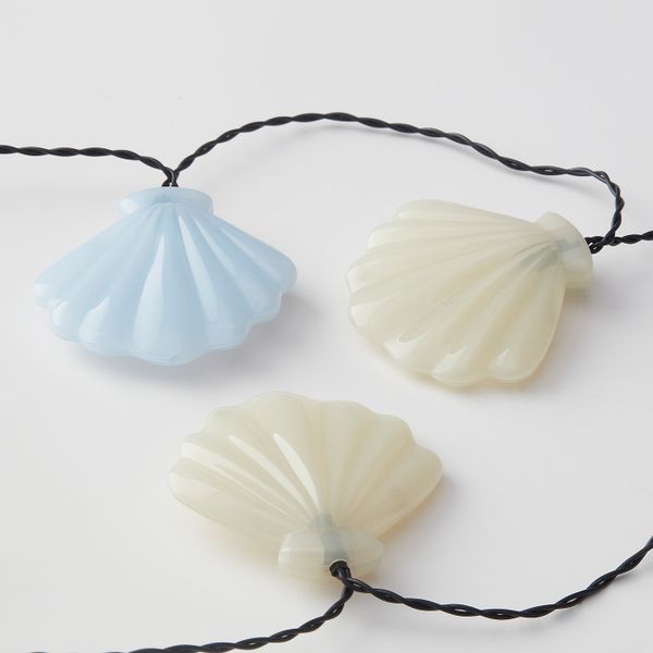 Гирлянда, 12 светодиодов, украшение для сада/с батарейным питанием ракушка IKEA SOLVINDEN СОЛВИДЕН 305.146.92 - фото 3