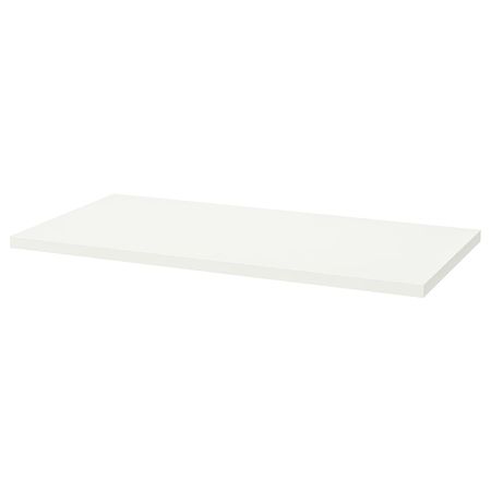 Столешница, белый 120x60 см IKEA LAGKAPTEN ЛАГКАПТЕН 104.606.71