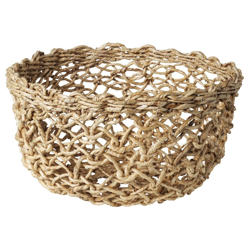 Корзина, волокно банана/ручная работа 20 см IKEA LOKALT ЛОКАЛЬТ 804.978.88 - фото 1