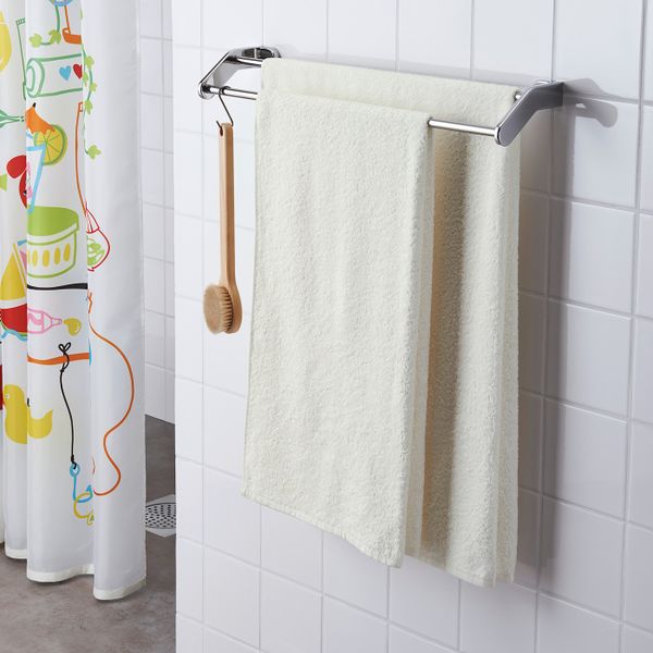 Простыня банная, белый, 100x150 см IKEA ГЭРЕН 003.824.76 - фото 5