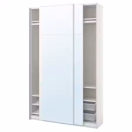 PAX / AULI Гардероб с раздвижными дверьми