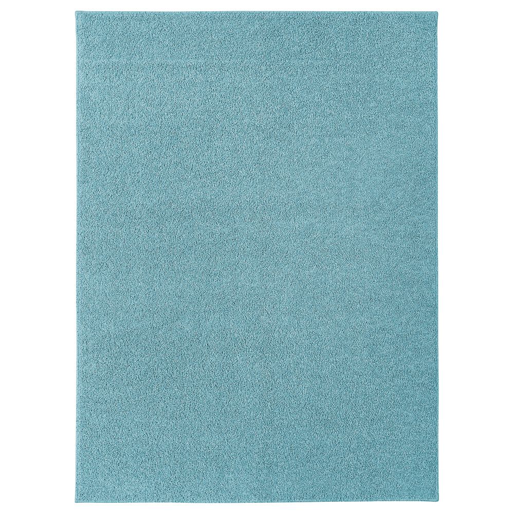 Ковер, длинный ворс АЛЛЕРСЛЕВ, синий (133x180 см) - фото 1