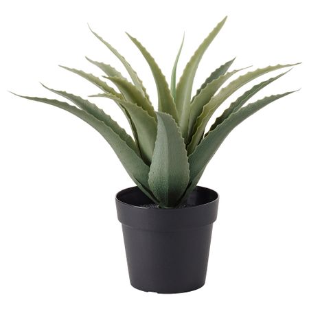 Искусственное растение в горшке ФЕЙКА, Суккулент (9 см)