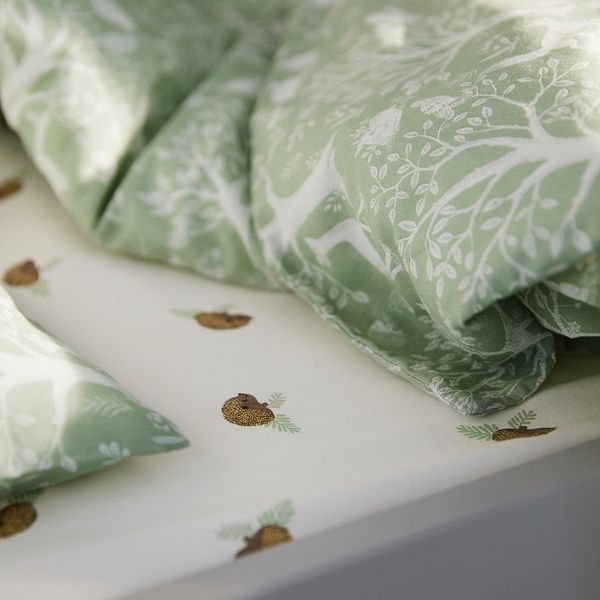 Пододеяльник и наволочка для кроватки, 110x125, 35x55 cm IKEA TROLLDOM ТРОЛЛДОМ 305.143.95 - фото 5