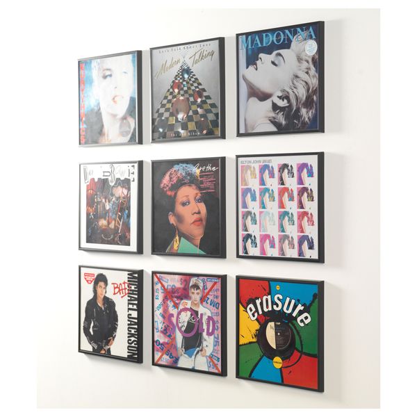 Рама ГЛАДСАКС, черный (32x32 см) - фото 2