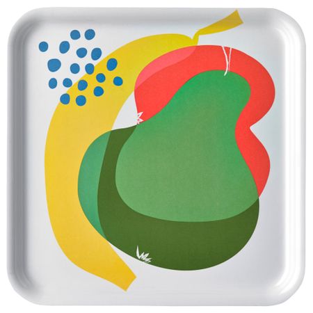 Поднос БЭРБАР, фрукты (33x33 см)