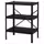 BROR Стеллаж - чёрный 85x55x110 см