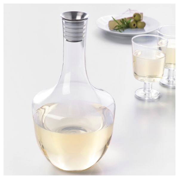 Графин ХЭМТА, прозрачное стекло (1.8 л) - схема-чертеж с размерами