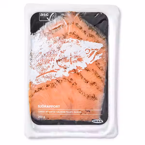 SJÖRAPPORT Маринованнный лосось - Сертификат ASC/замороженный - фото 1
