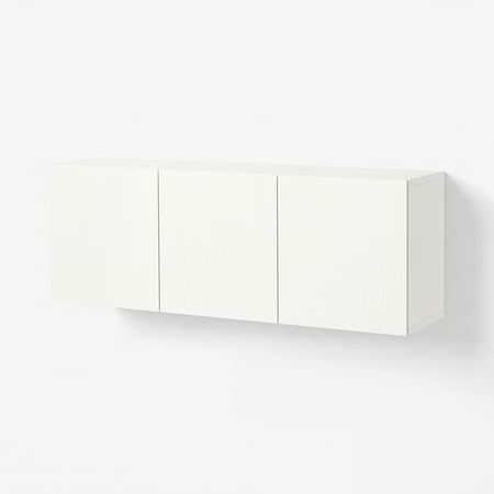 BESTÅ Комбинация настенных шкафов - белый/Förvaltare белый 180x42x64 см