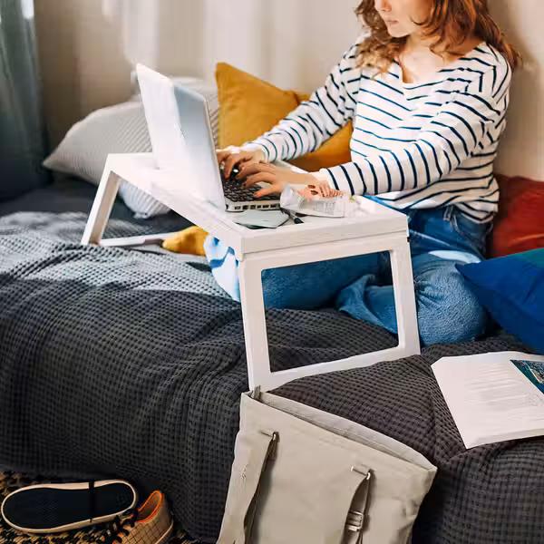 KLIPSK Поднос на ножках - белый - фото 4