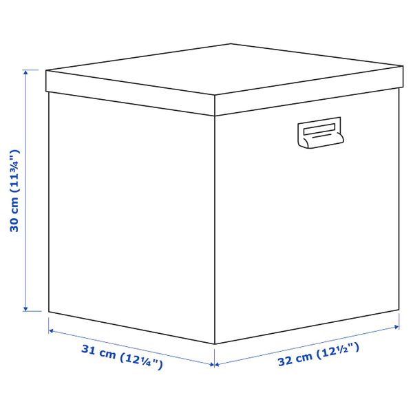 Упаковка 7 из 6 для IKEA - схема-чертеж с размерами