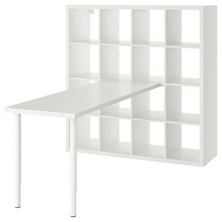 KALLAX / LAGKAPTEN Стол, комбинация - белый 147x179x147 см