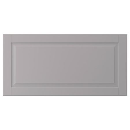 Фронтальная панель ящика, серый 80x40 см IKEA BODBYN БУДБИН 303.670.59