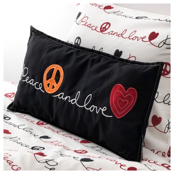 Подушка ВЭНСКАПЛИГ, черный (30x60 см) - фото 2