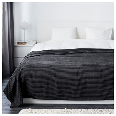 Покрывало ТУСЕНШЕНА, темно-серый