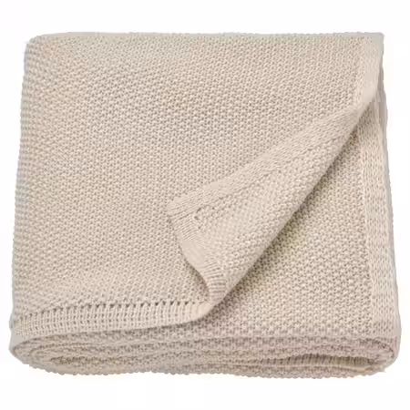 HUMLEMOTT ХЮМЛЕМОТТ Плед - белый с оттенком 130x170 см