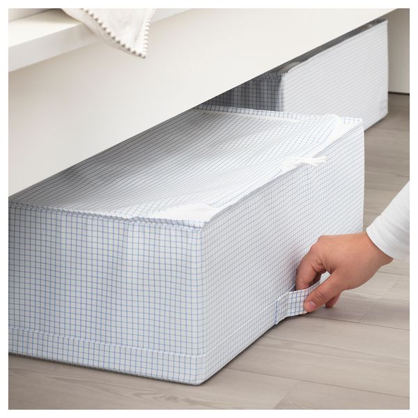 Сумка для хранения СТУК, белый/синий (55x51x18 см) - схема-чертеж с размерами