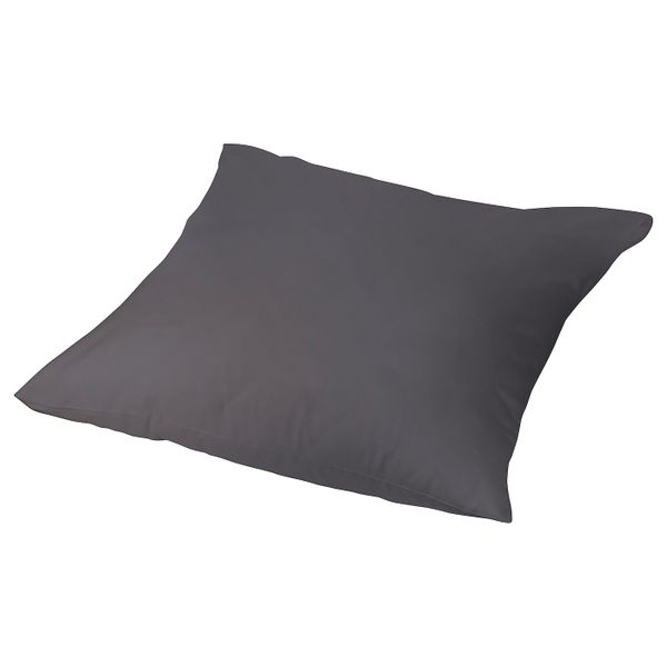 Наволочка, темно-серый 70x70 см IKEA НАТТЭСМИН 504.567.85 - фото 1