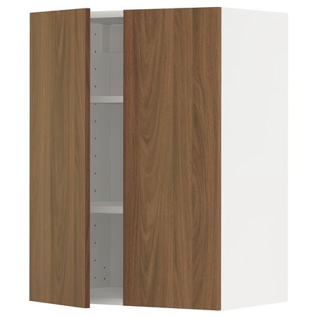 METOD Навесной шкаф с полками/2дверцы