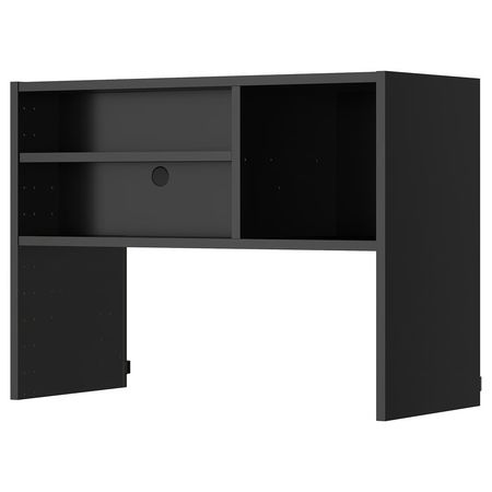 METOD Шкаф для встр вытяжки - черно-серый 80x37x60 см