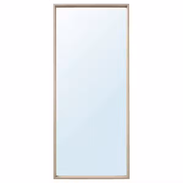 NISSEDAL Зеркало - под беленый дуб 65x150 см - фото 1