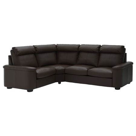 4-местный угловой диван, Гранн/Бумстад темно-коричневый IKEA LIDHULT ЛИДГУЛЬТ 192.574.20