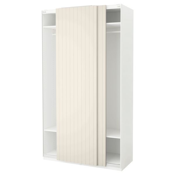 Гардероб ПАКС, белый, Бергсфьёрд белый (150x66x236 см) - фото 1