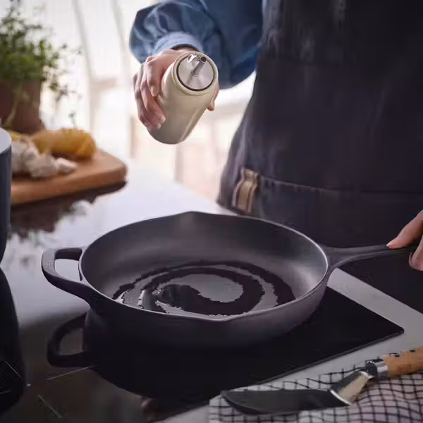 BRUGDHAJ БРУГДХЭЙ Бутылка для масла/уксуса - бежевый 19 см - фото 2