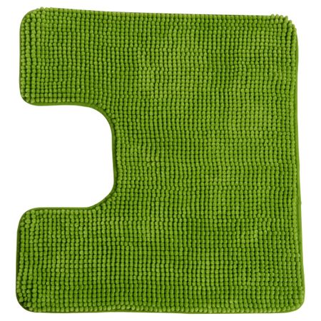 Коврик в туалет ТОФТБУ, зеленый (55x60 см)
