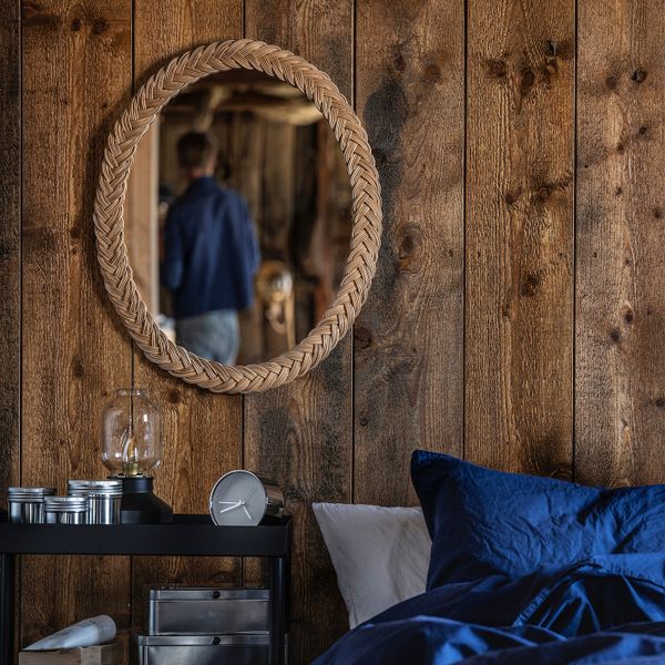 Зеркало, ротанг 61x50 см IKEA KRISTINELUND КРИСТИНЕЛУНД 104.704.44 - фото 3