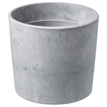 Кашпо, для дома, улицы светло-серый 12 см IKEA BOYSENBÄR БОЙСЕНБЭР 604.592.55