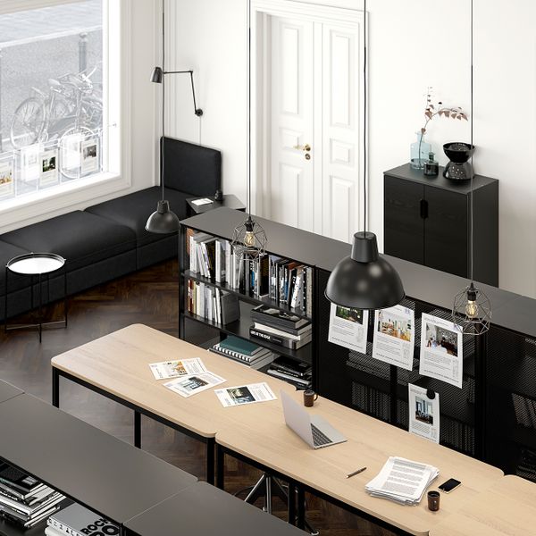 Стол, 130x70x105 см, дубовый шпон, беленый, антрацит IKEA TOMTOMMARYD ТОММАРЮД ТОММАРЮД 493.875.28 - фото 4