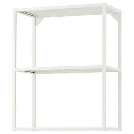 ENHET Навесной каркас с полками - белый 60x30x75 см