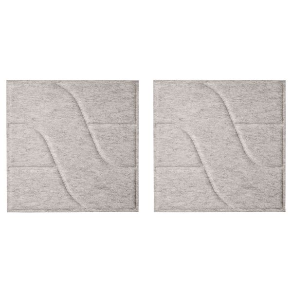 Звукопоглощающая панель, украшение, серый, 41x41 см IKEA NÄVERHÄGG 604.925.18 - фото 2