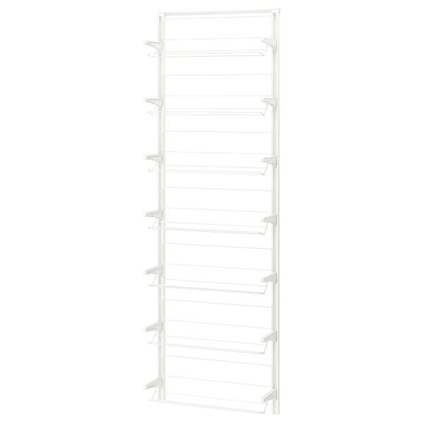 Настенная шина , модуль для/обуви, белый 66x21x199 см IKEA АЛЬГОТ 792.304.37 - фото 2