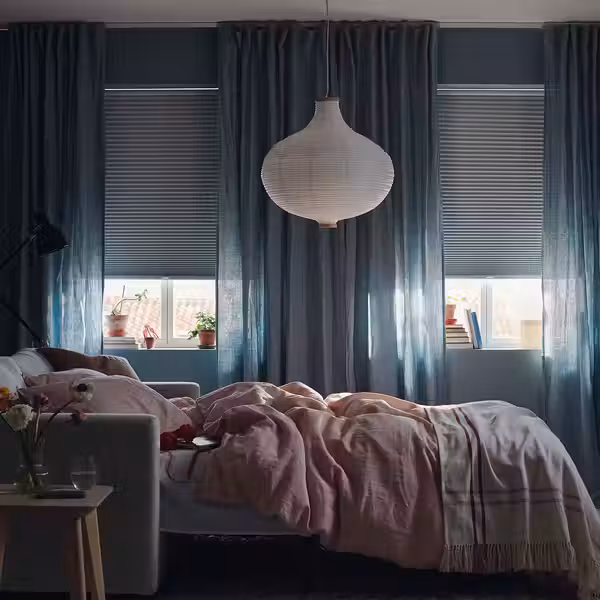 TRIPPEVALS Сотовидные жалюзи, блокирующие свет - белый 100x195 см - фото 2