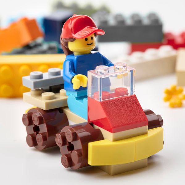 Конструктор LEGO®, 201 деталь, разные цвета IKEA BYGGLEK БЮГГЛЕК 804.368.90 - фото 3