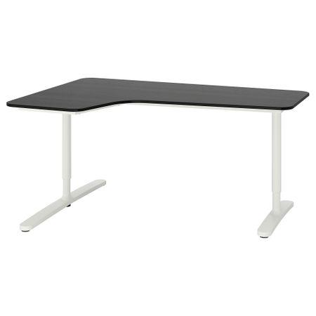 Угловой письменный стол левый, 160x110 cm IKEA BEKANT БЕКАНТ 492.828.33