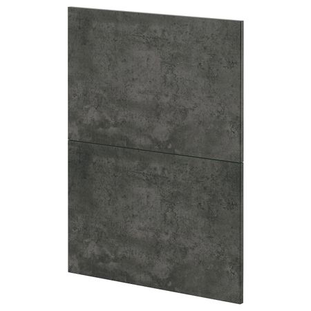 2 фасада для посудомоечной машины, кальхюттан под темно-серый бетон 60 см IKEA METOD МЕТОД 094.412.97