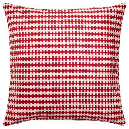 Подушка СТОКГОЛЬМ 2017, красный оранжевый, белый (50x50 см)