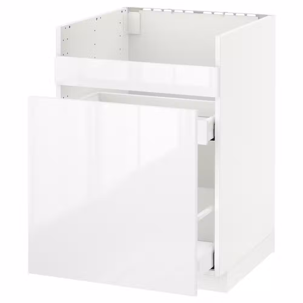 METOD Напол шк д/мойки ХАВСЕН/3фасада/2ящ - фото 1