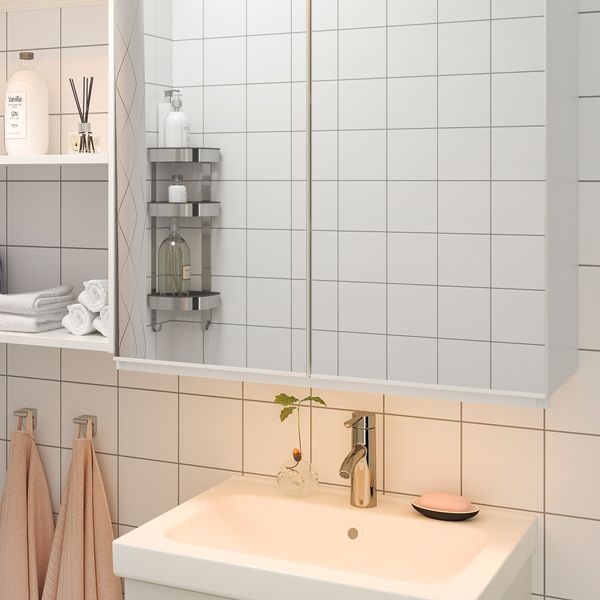 Светодиодная подсветка для ванной, регулируемая яркость белый, 80 см IKEA SILVERGLANS 705.293.66 - фото 3