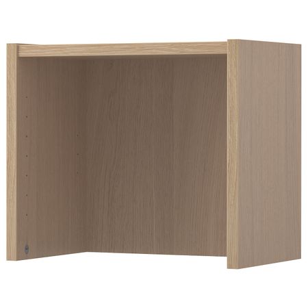 Верхняя полка, дубовый шпон, беленый 40x28x35 см IKEA BILLY БИЛЛИ 804.042.76