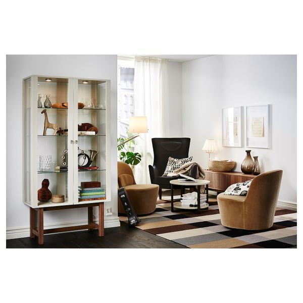 Ковер безворсовый, ручная работа/в клетку коричневый 250x350 см IKEA STOCKHOLM СТОКГОЛЬМ 603.709.65 - фото 6