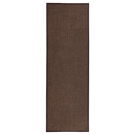Ковер, безворсовый ОСТЕД, коричневый