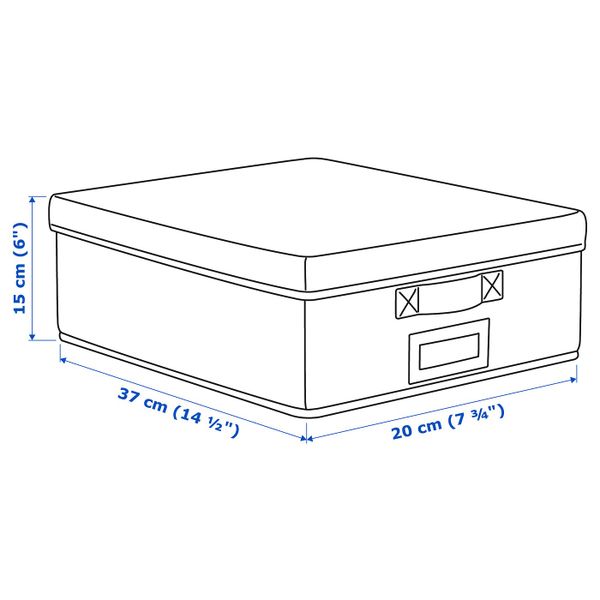 Упаковка 6 из 5 для IKEA - схема-чертеж с размерами